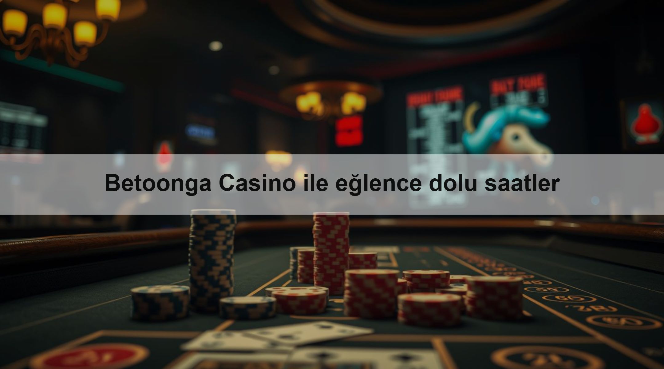 Betoonga Casino ile eğlence dolu saatler